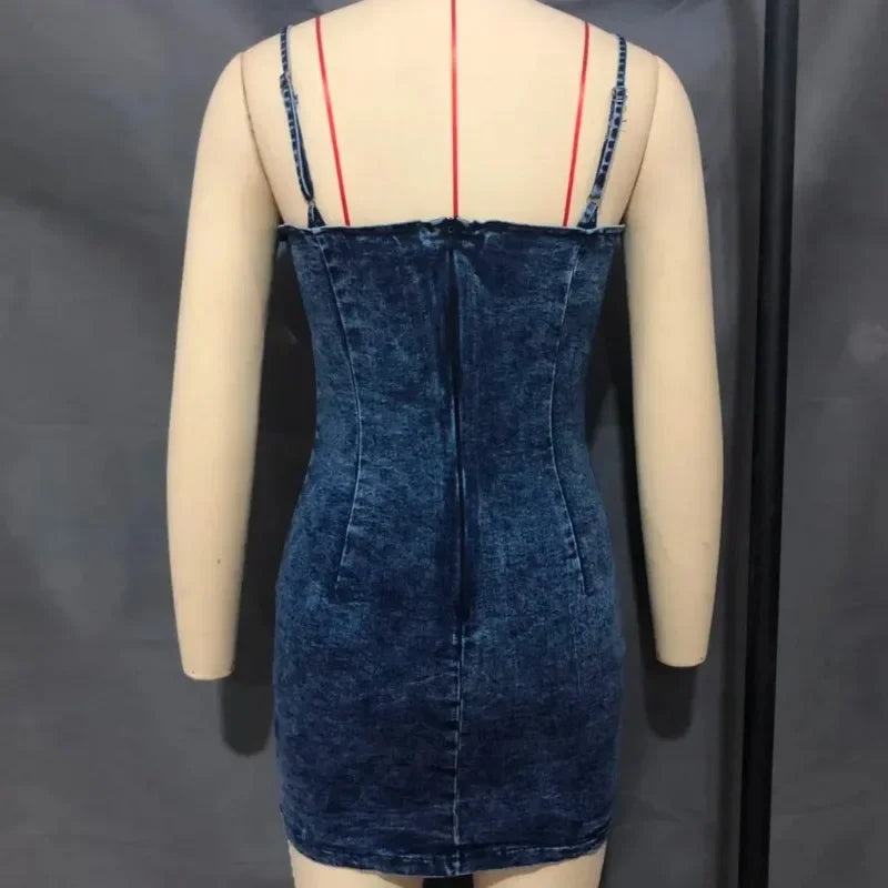 Damen-Minikleid, ärmellos, einfarbige Baumwolle und Acryl-3