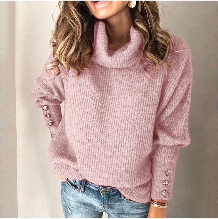 Damen Winterpullover Isolierendes Material Lange Ärmel-4