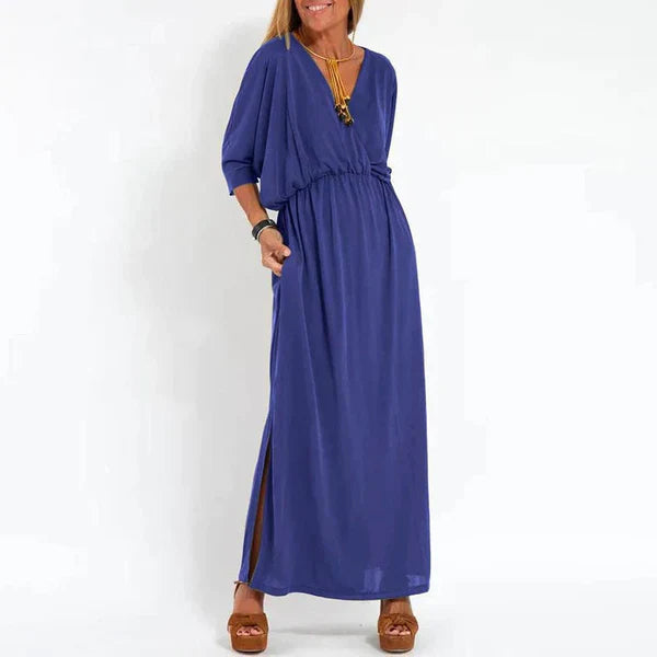 Variant image for Damen-Maxikleid, Boho-Stil, leichtes Material-54