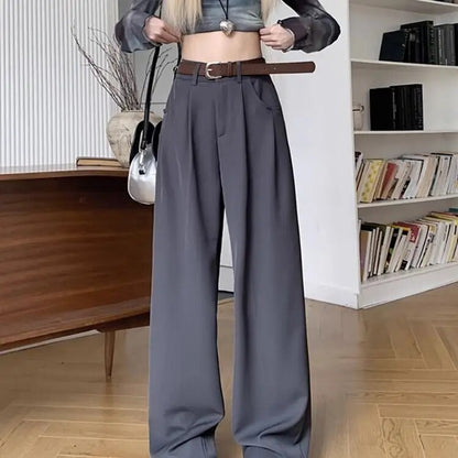 Variant image for Damen-Knöchelhose, lässig, Polyester, weites Bein-5