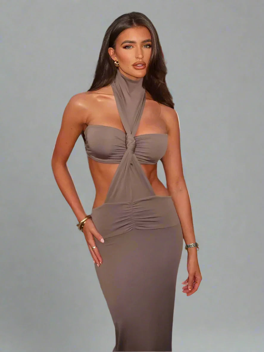 Damen-Glasrock-Set, halbhoch, Kragen, Polyester, Pulloverstil-2