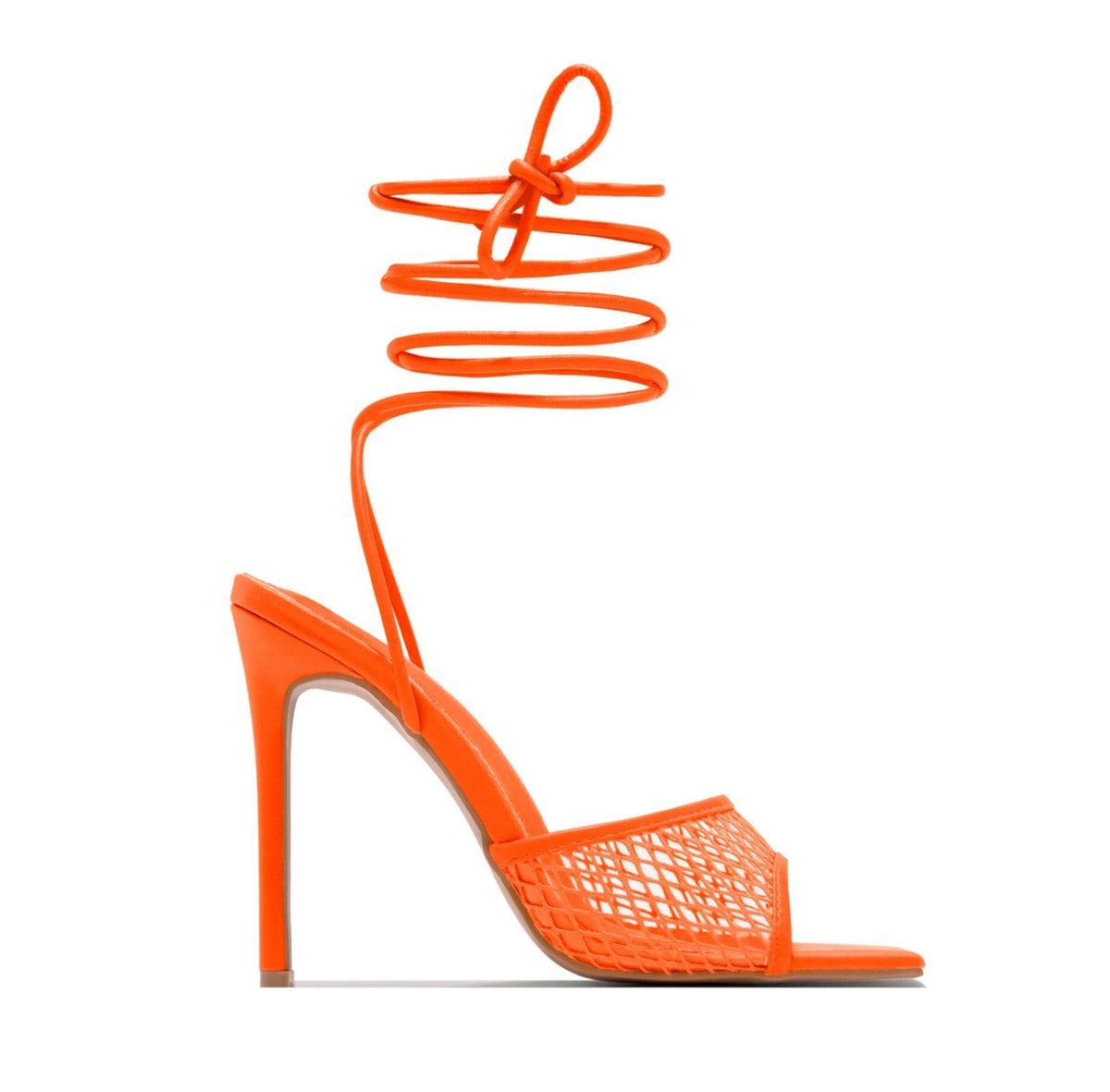Damen-Hohe Absätze Spiralband Synthetischer Stiletto-Absatz-3