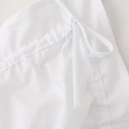 Damentop mit Schnürung, Falten-Design, Party-Top, aus 100% Polyester 3