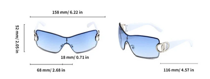 Herren-Sonnenbrille, Aluminiumrahmen, Polycarbonatglas, UV400, Schutz-5