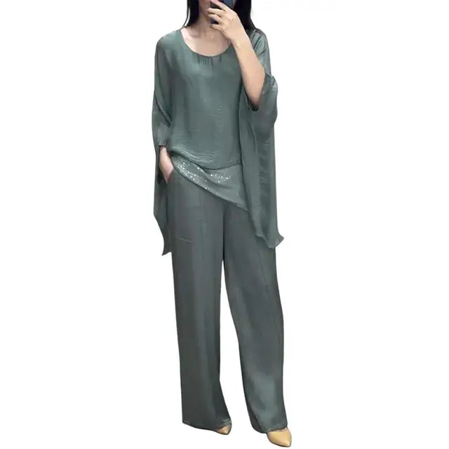 Stilvolle Damenhosen mit hoher Taille aus 100% Baumwolle, komfortables Design-4