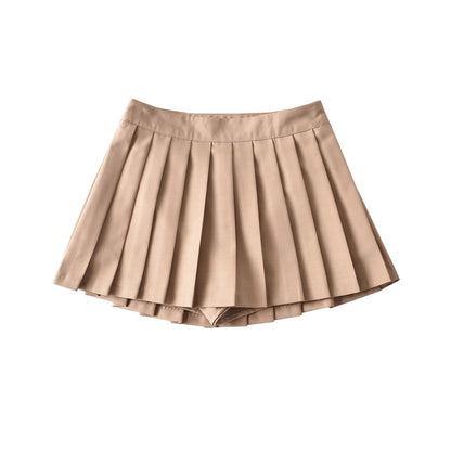 Variant image for Damen-Minirock, plissiertes Polyester-4