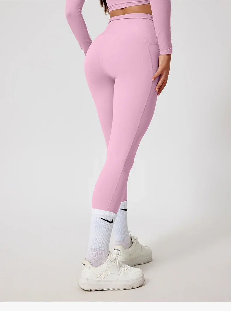Damen-Leggings, Set, funktionelles Lycra, Nylon-3