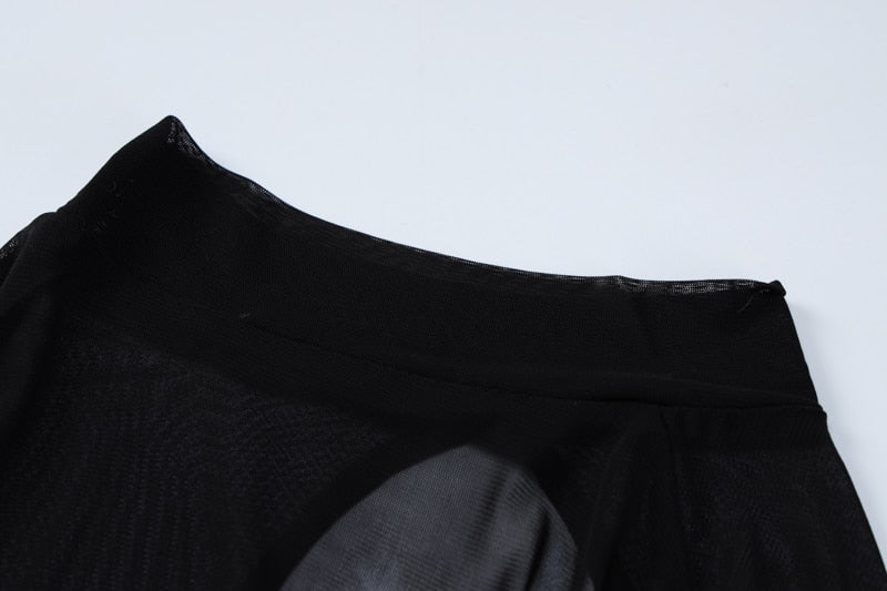 Damen-Maxikleid, A-Linienförmig, Polyester, knöchellang-6