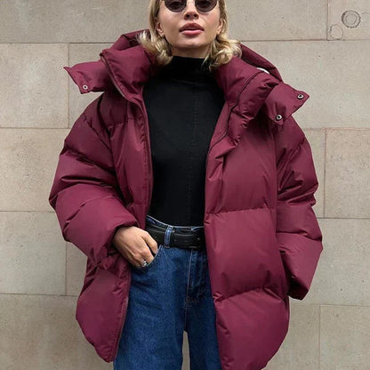 Damenjacke aus Veganleder mit modernem Design – Schwarz, warm und weich, perfekte Passform für Damen 4