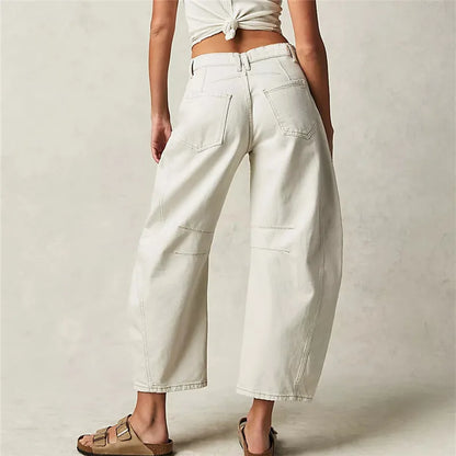 Damen Vintage Jeans Hohe Taille 98% Baumwolle 2% Elasthan-3