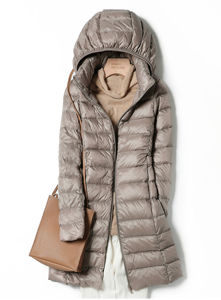 Variant image for Damen-Parka, lange Daunenfüllung, Polyester-1