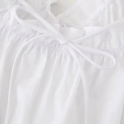 Damentop mit Schnürung, Falten-Design, Party-Top, aus 100% Polyester 4