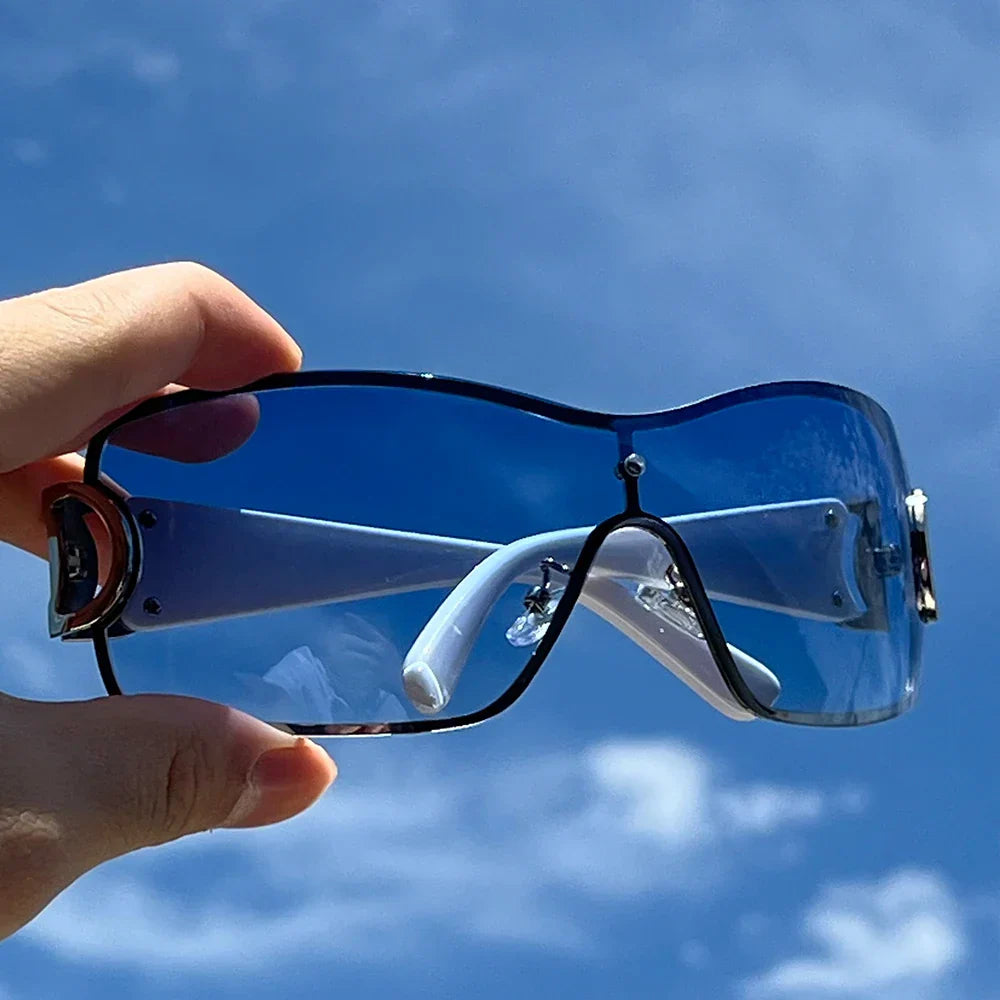 Herren-Sonnenbrille, Aluminiumrahmen, Polycarbonatglas, UV400, Schutz-3