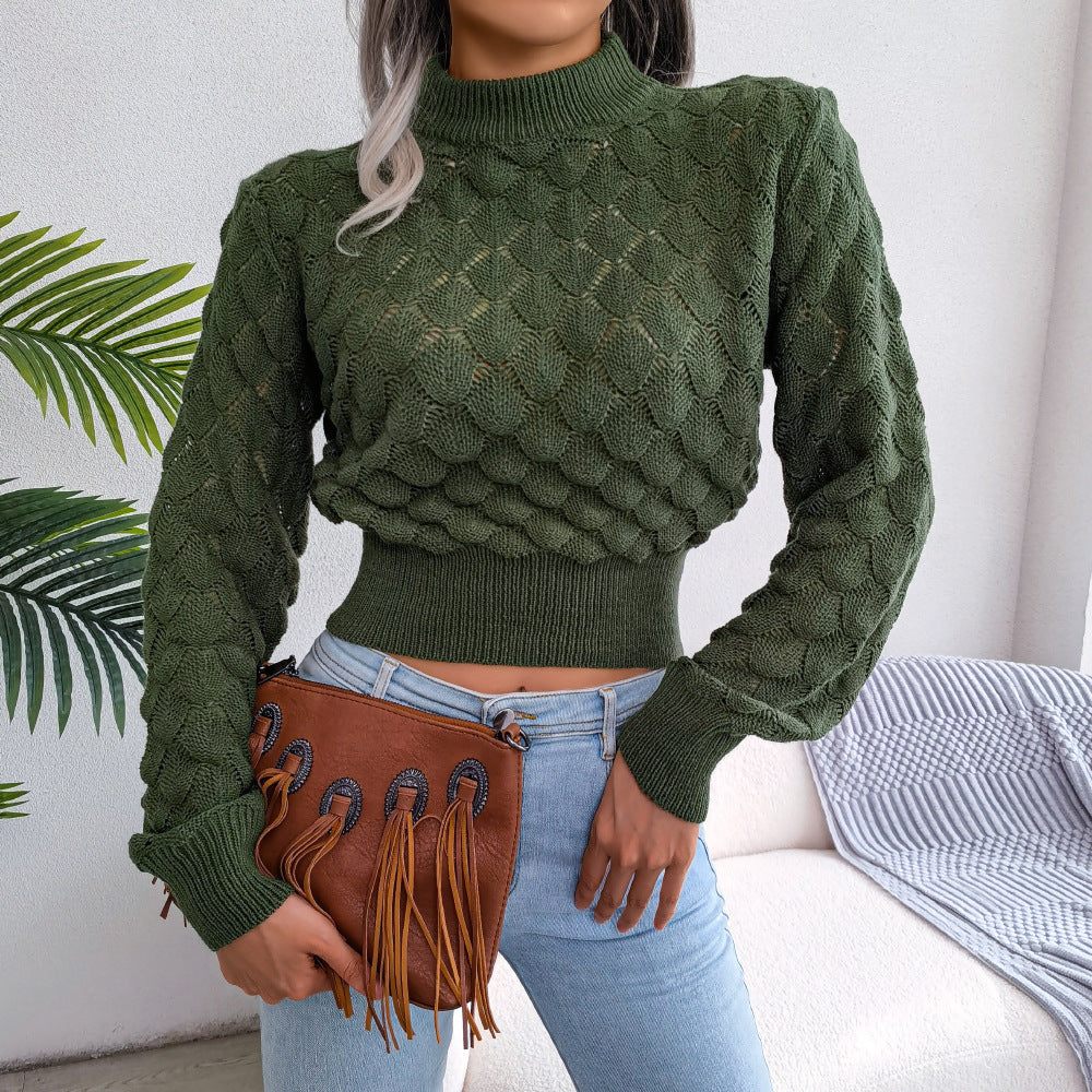Damen-Cardigan, kurz, gestricktes Acryl-1