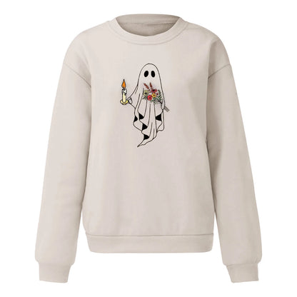Damen-Pullover, süße Grafik, weiche Baumwolle-2