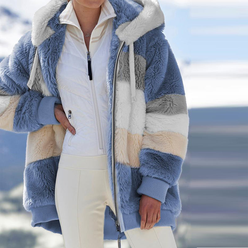 Kapuzen-Herren-Winterjacke aus hochwertigem Polyester – perfekt für Herbst- und Winteraktivitäten 4
