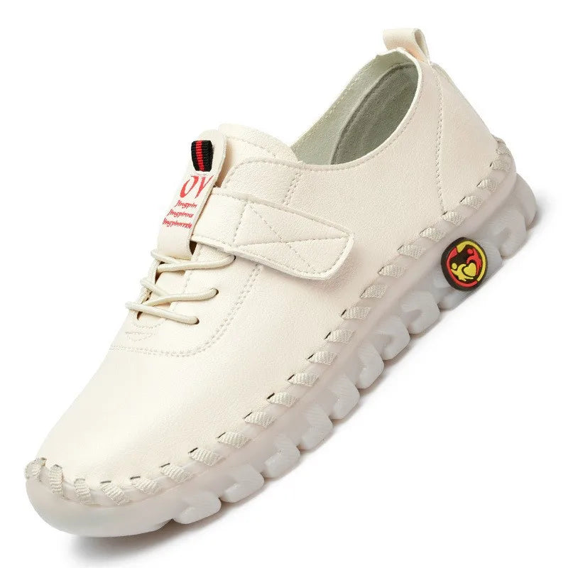 Elegante Damenschuhe aus Mikrofaserleder mit Metalldekor – Bequeme Schuhe für den Alltag und formelle Anlässe 7