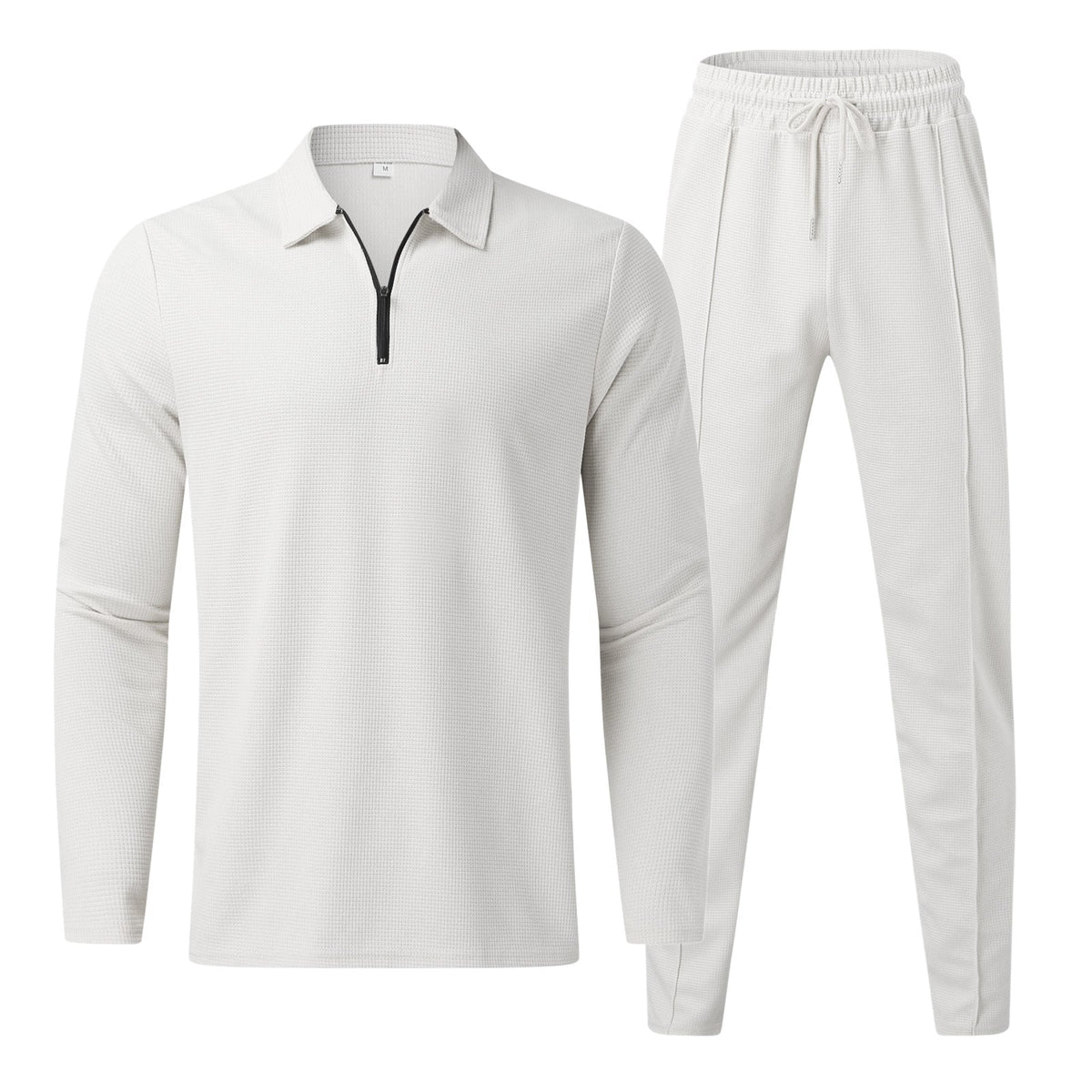 Lässiges Herren-Set, sportliche Viskose, Baumwolle-3