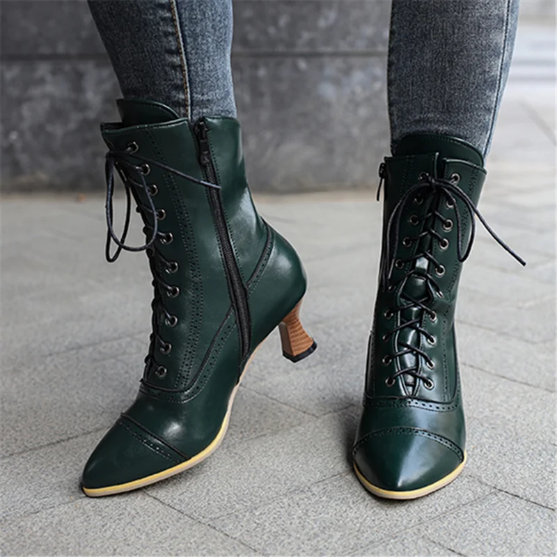 Variant image for Damen-Midi-Stiefel, gekreuztes Design, PU, mit kurzen Plüsch, Futter-70