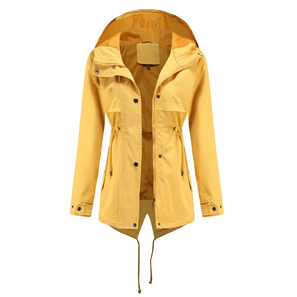 Wasserdichte Winterjacke Damen Modernes Design Atmungsaktives Material 7