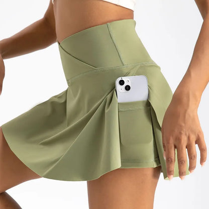 Variant image for Damen Skort Trendig Polyester Elastan-26