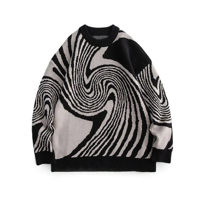 Variantenbild für Unisex-Strickpullover im Vintage-Stil aus 100% Acryl mit normaler Passform-5