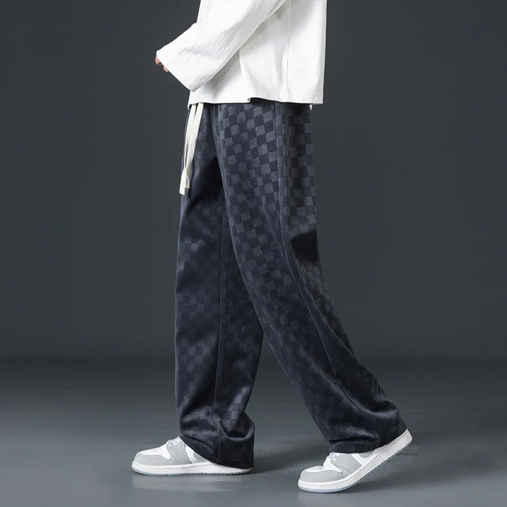 Damen-Jogginghose Weites Bein Seidig Poly-Mischung-3