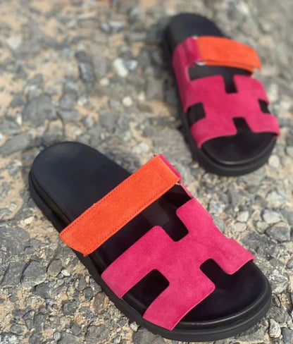 Variant image for Damen-Sandalen, Slip-On, modernes weiches Material, komfortables Design-9