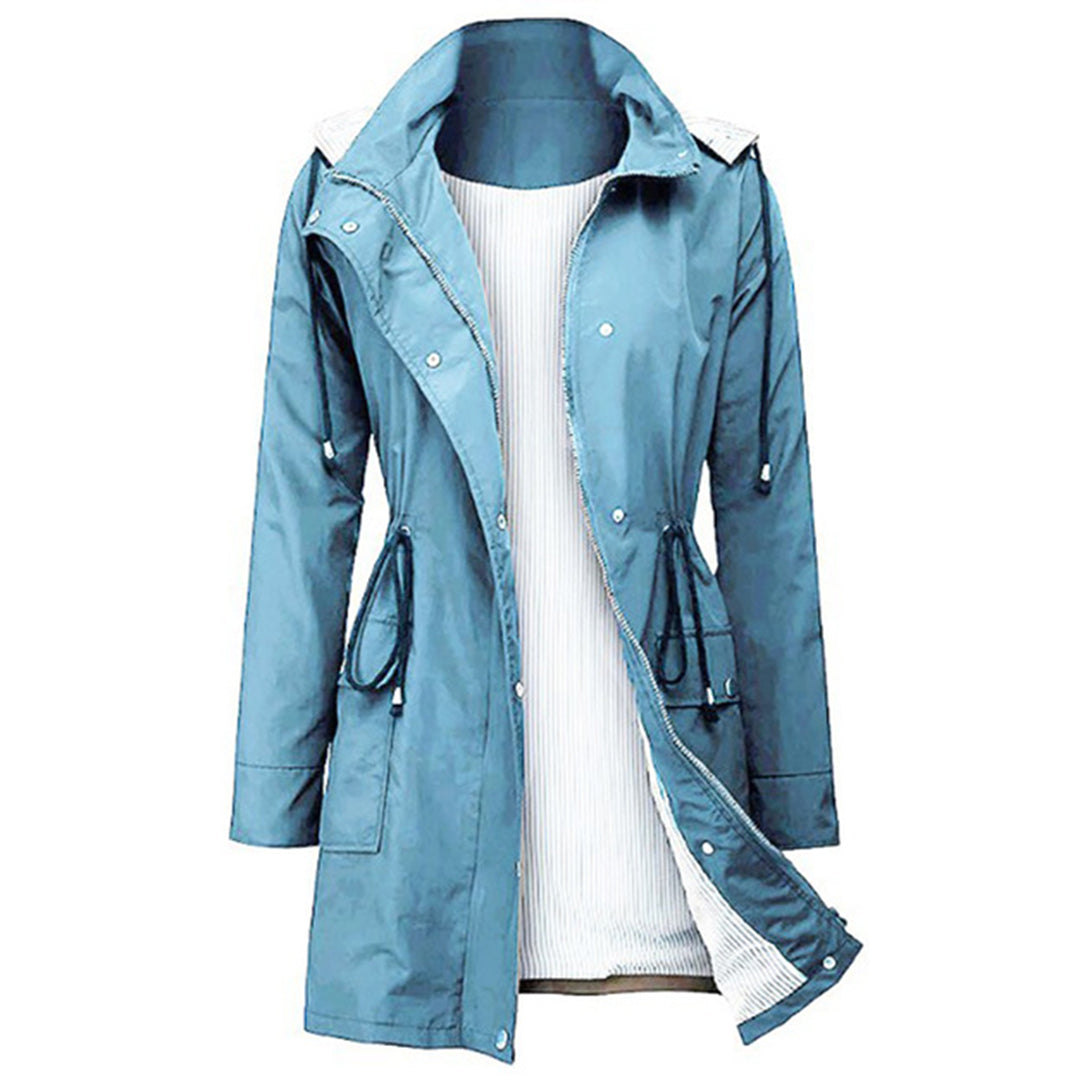 Langer Wintermantel Damen Modern Polyester 6
