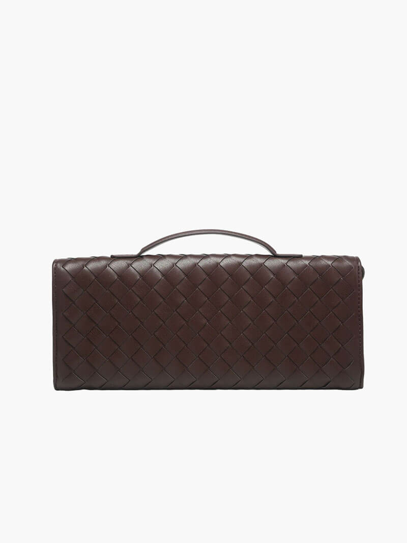 Damen-Handtasche, minimalistisches Leder, elegant, für den Alltag und Fest-2