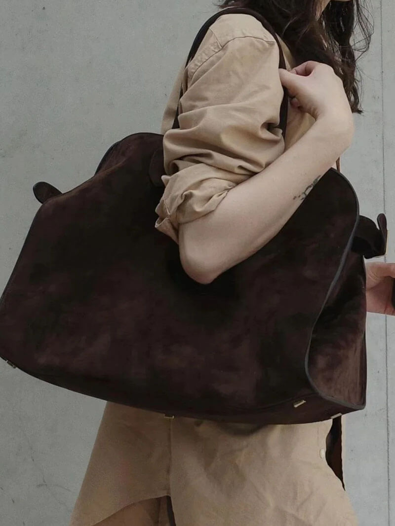 Damentasche, Vintage, veganes Leder, geräumig, elegant-2