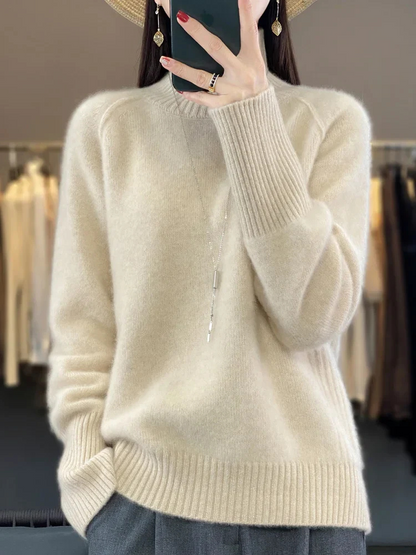 Variant image for Damen-Rollkragenpullover, flauschiges Acryl-13