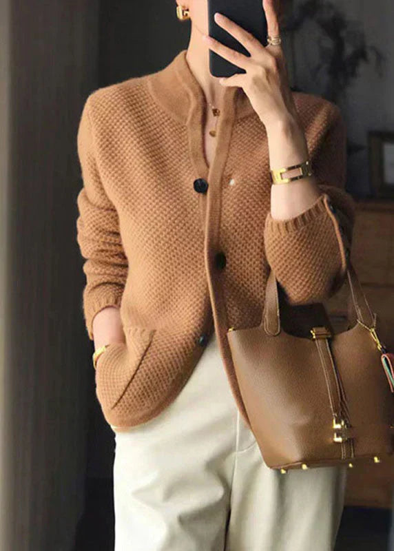 Variant image for Damen-Strickjacke, klassisches Design, weiches Material-2