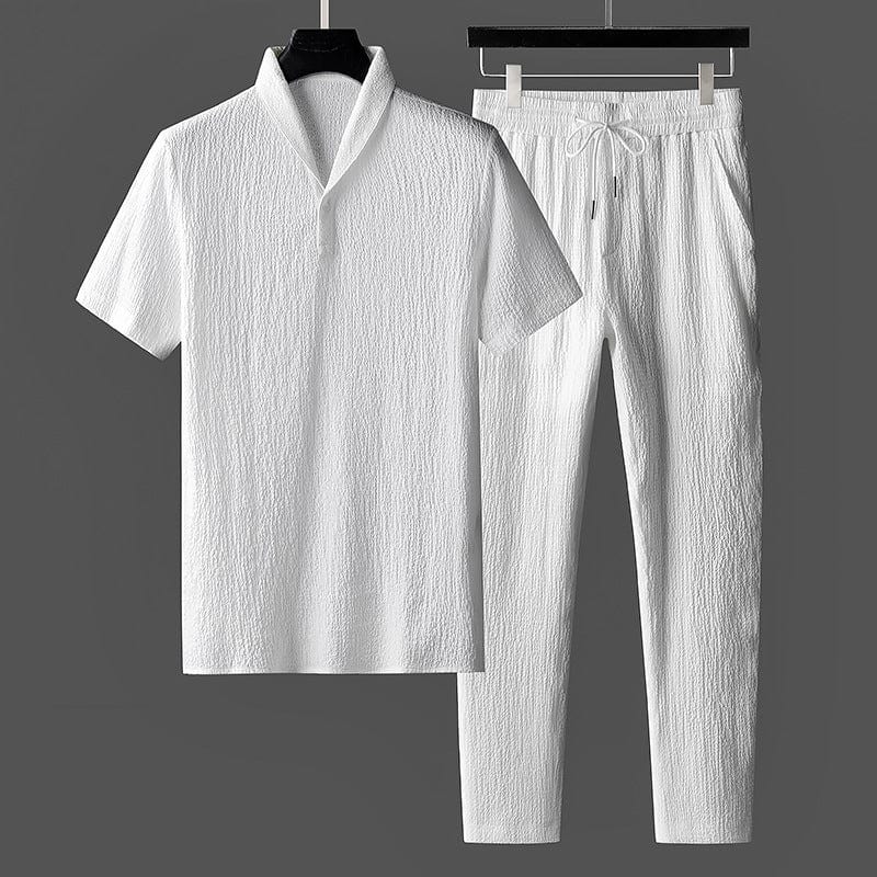 Elegantes Damen-Set aus hochwertiger Baumwolle mit elastischem Bund – vielseitiges Outfit für Frühling und Sommer 5