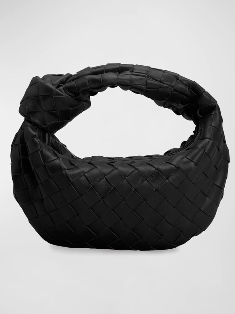 Elegante Damen-Satchel aus Kunstleder mit filigranen Details – Schwarz, verstellbarer Schulterriemen, perfekt für Alltag und Freizeit 2