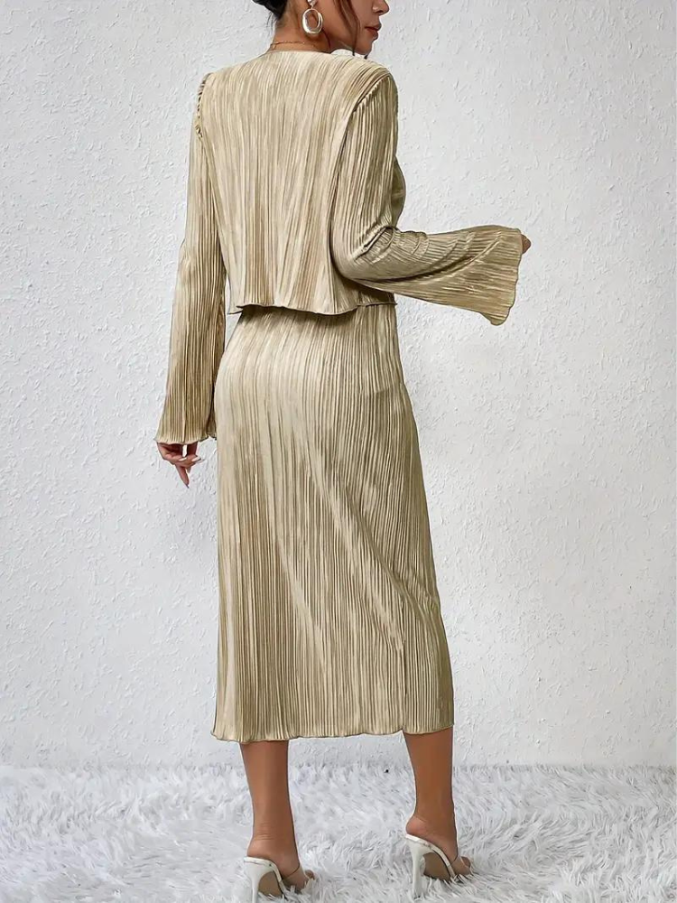 Passendes Set Damen Schlichtes Polyester S-2XL-6