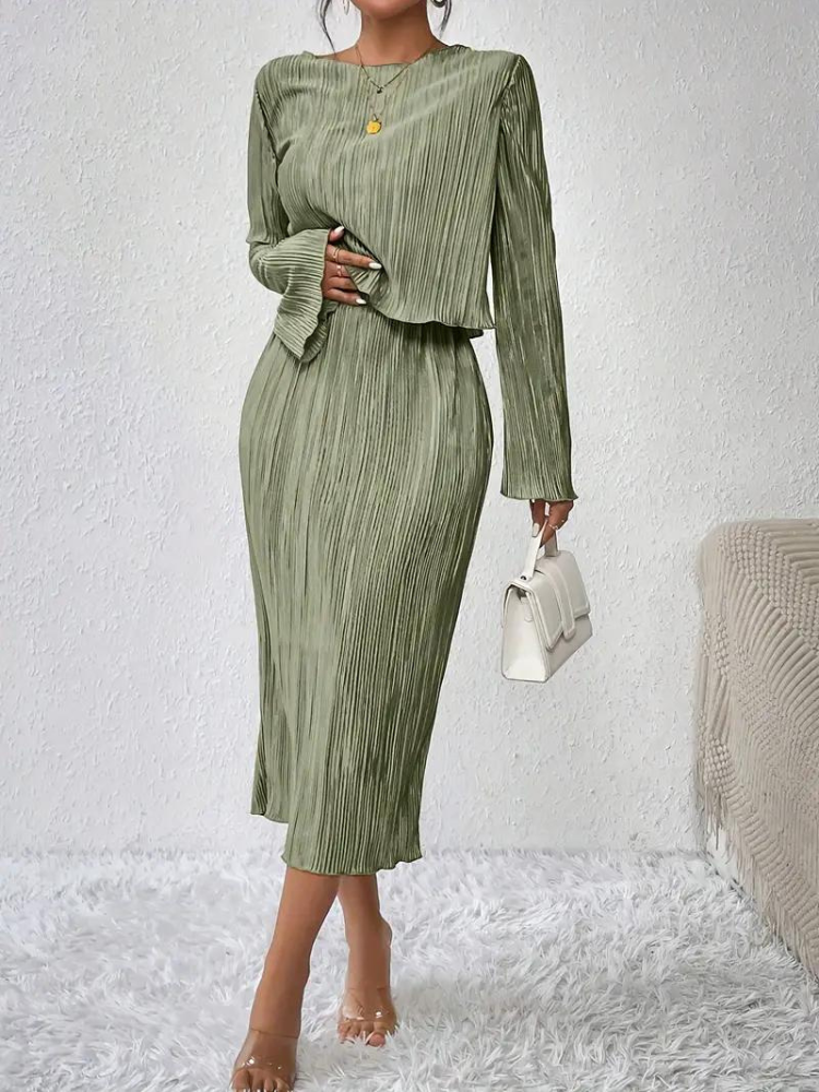 Variant image for Passendes Set Damen Schlichtes Polyester S-2XL-11