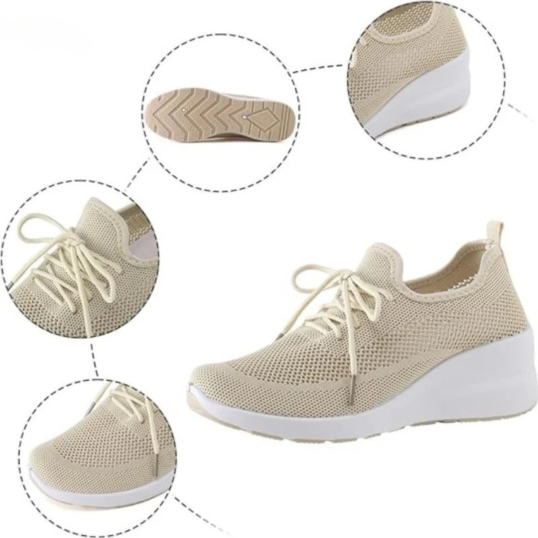Damen-Sneaker, modernes Design, atmungsaktive Materialien-4