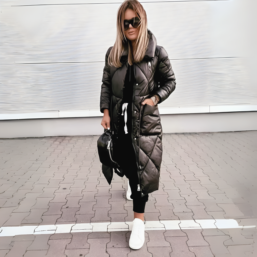 Damen Winterparka Wasserfest Tailliert mit hochwertigem Futter-3