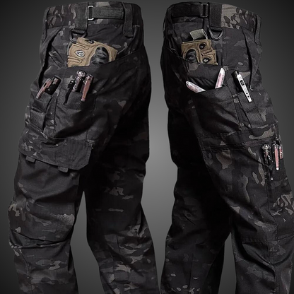 Herren-Camouflage-Hose, Multifunktional, Ripstop-Gewebe-1