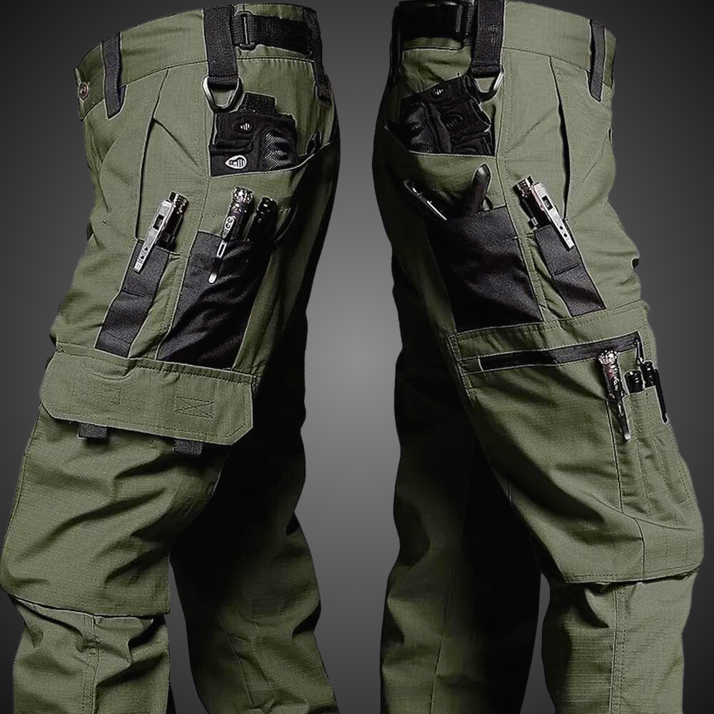 Herren-Camouflage-Hose, Multifunktional, Ripstop-Gewebe-2