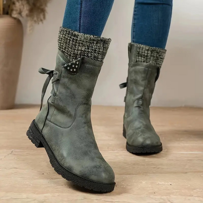 Variant image for Gefütterte Damen-Winterstiefel, bequem, Kunstleder-15
