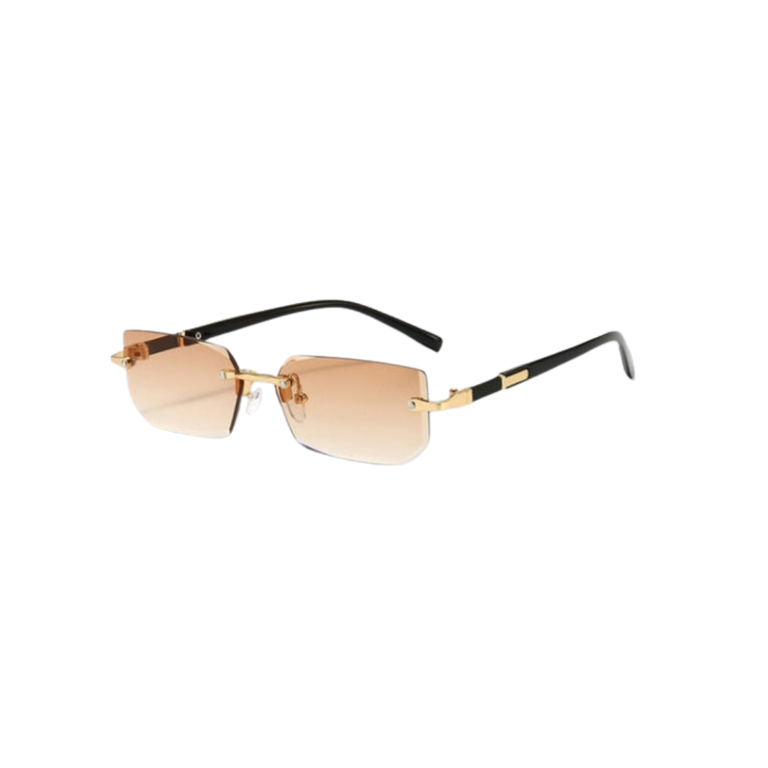 Variant image for Unisex-Sonnenbrille Rechteckig Randlos Polycarbonat-6