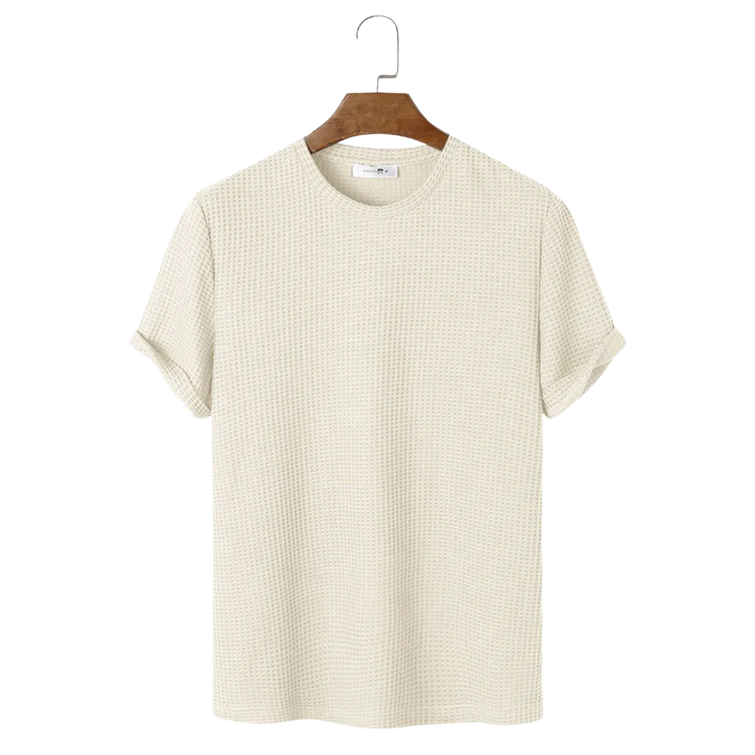 Damen-T-Shirt, Casual, runder Halsausschnitt, Polyester, lässige Passform-1