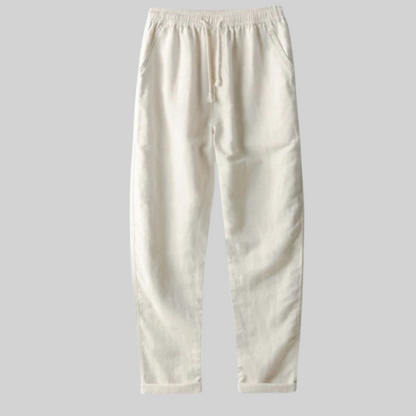 Herren-Streetwear-Set, lässiges Leinen, Baumwolle 3