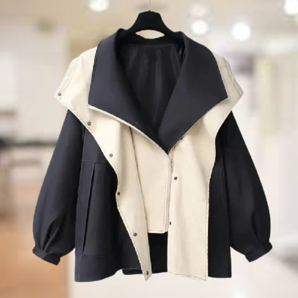 Damen-Lange Winterjacke, Klassisches Polyester, für Kalte, Tage-6