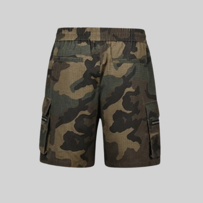 Herren-Shorts, Vintage, Baumwolle, lässige Passform-4