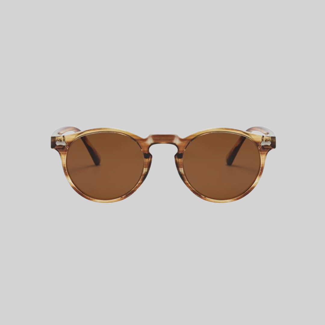 Runde Vintage-Sonnenbrille für Damen aus Polycarbonat – leicht und zeitlos für alle Anlässe 4