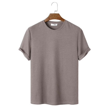 Damen-T-Shirt, Casual, runder Halsausschnitt, Polyester, lässige Passform-6