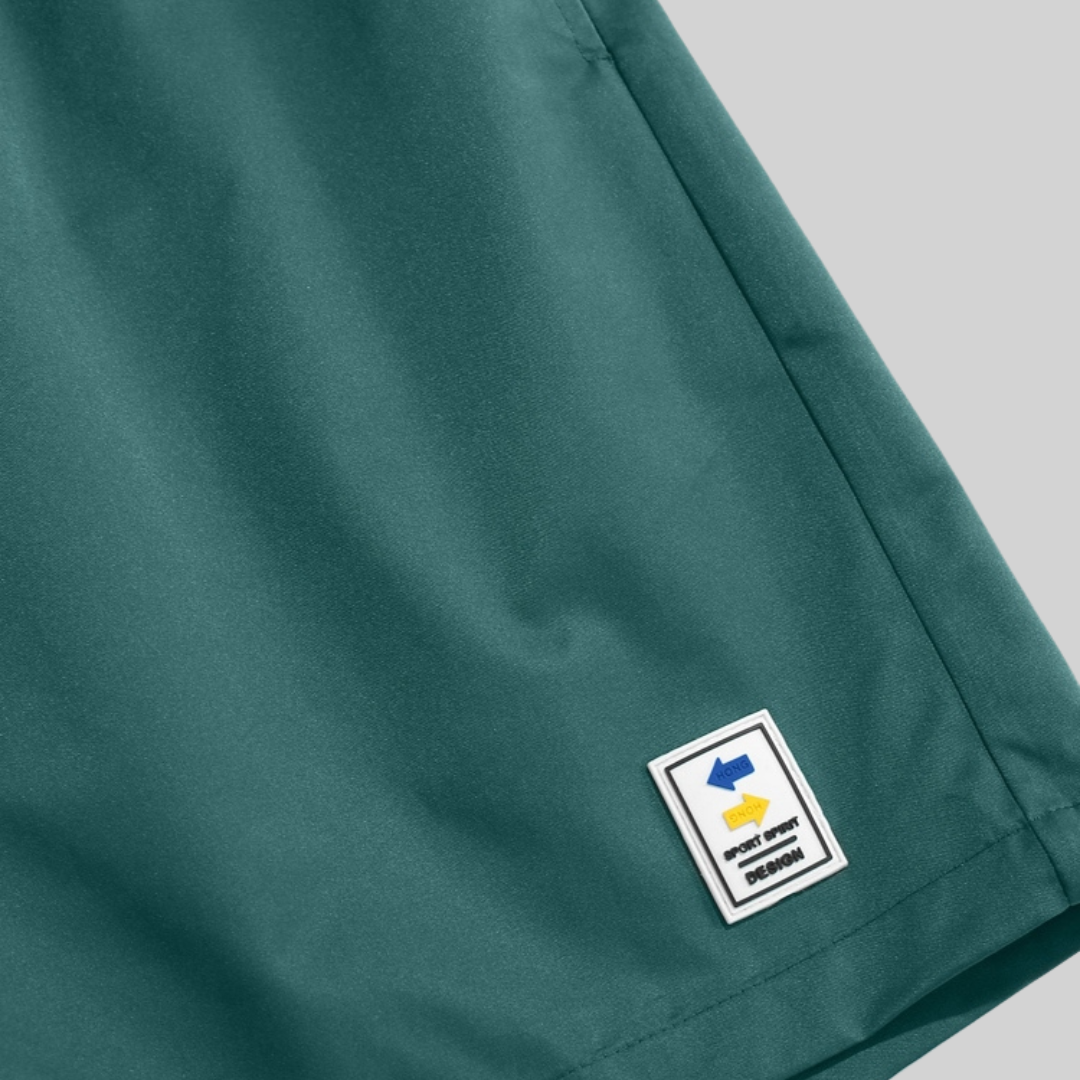 Herren-Shorts, elastisch, Polyester, Freizeit-4